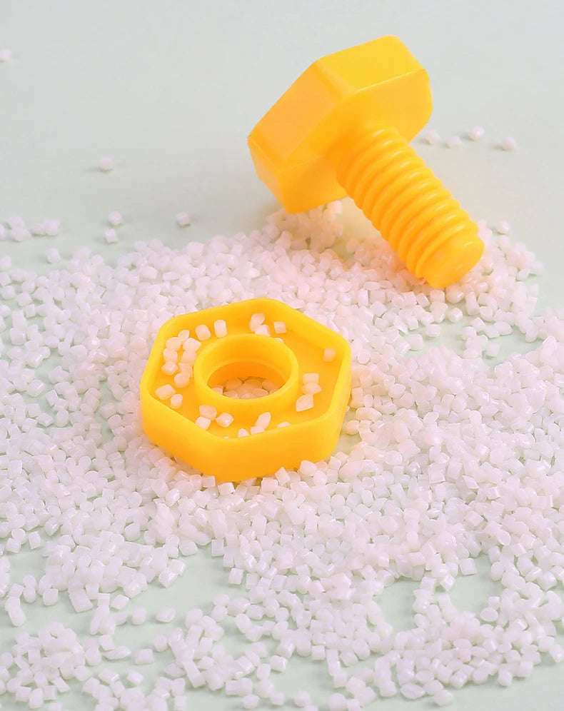 10/20Pcs Set Screw Building Blocks Creative Mosaic Puzzle Toys For Children Plastic Insert Blocks Nut Shape Boys Educational Toy