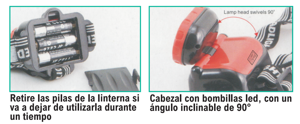 Lanterna de cabeça
